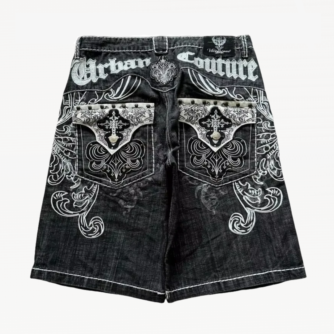 Baggy Denim Shorts