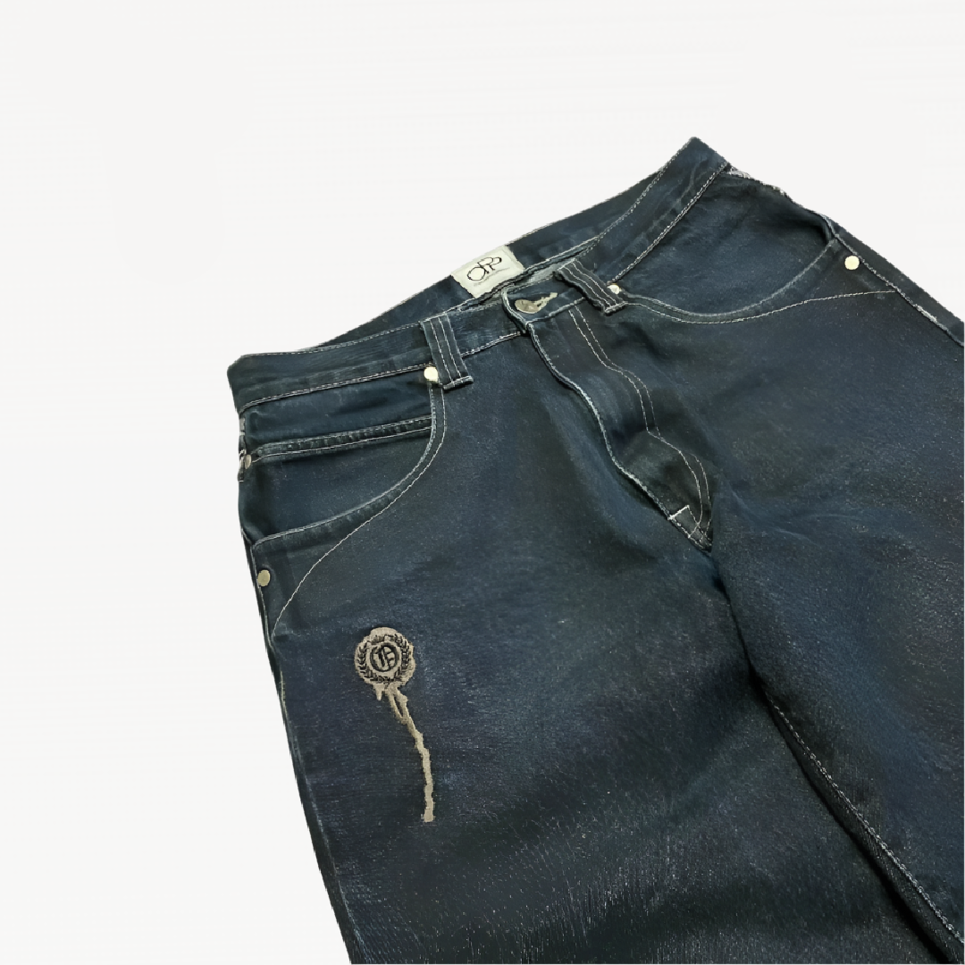 Skull Baggy Jeans