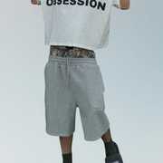 Camo Waist Shorts
