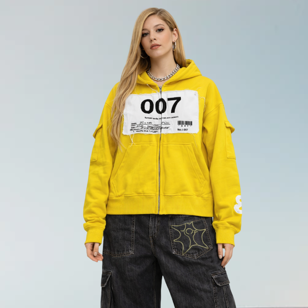 #007 Zip Up Hoodie