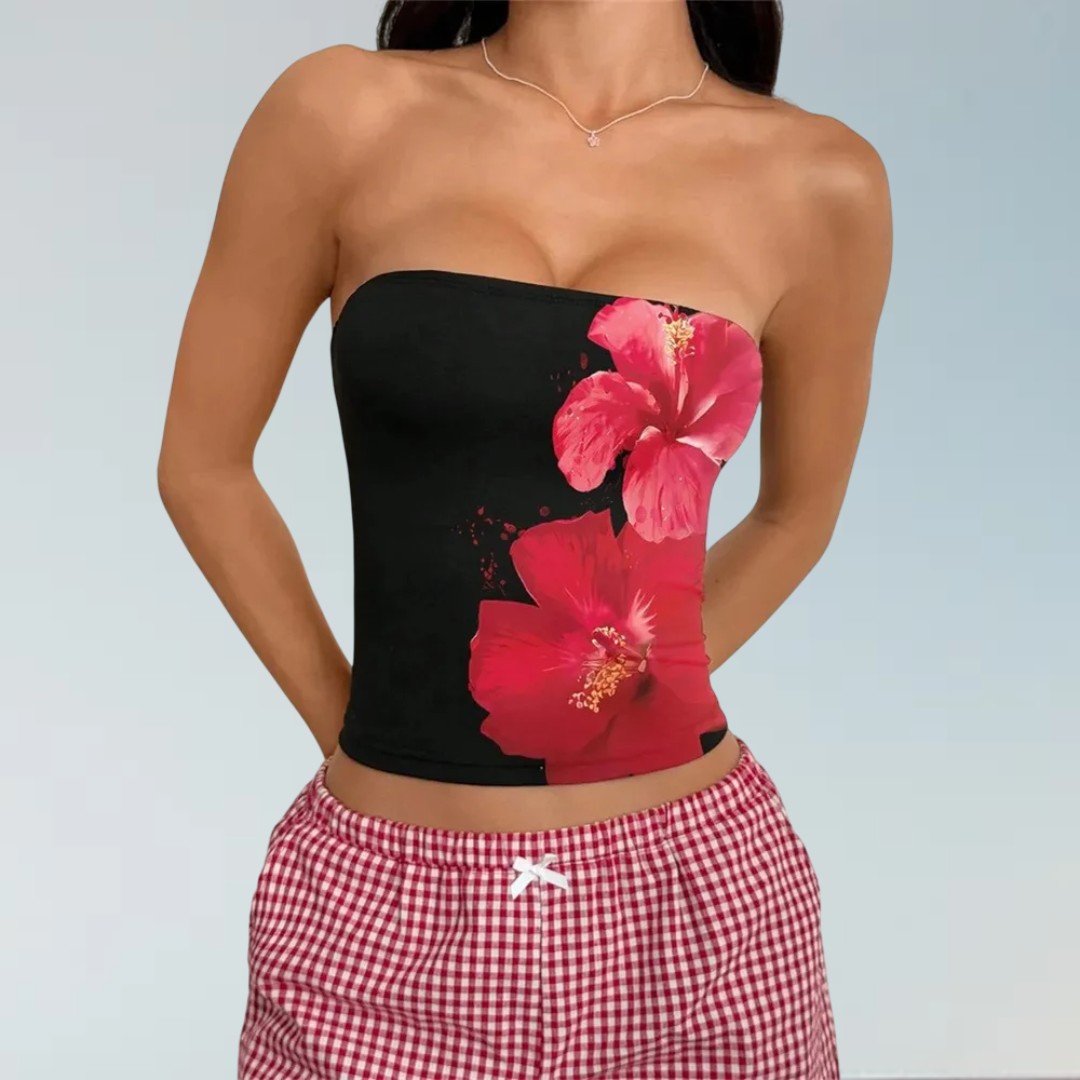 Floral Crop Top