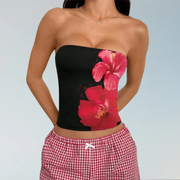 Floral Crop Top